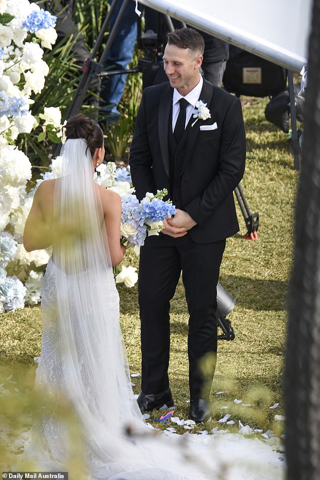 It has been revealed that newlyweds Jeff Gobbels and Rhi Disljenkovic were no strangers when they tied the knot. 