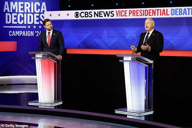 The two vice presidential hopefuls clashed over abortion, immigration and the economy.