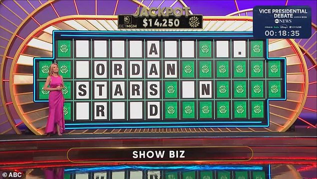 Rasheda, along with fellow contestants Teresa and Derrick, participated in the Wheel of Fortune: BetMGM Big Winners Tournament episode on Tuesday.