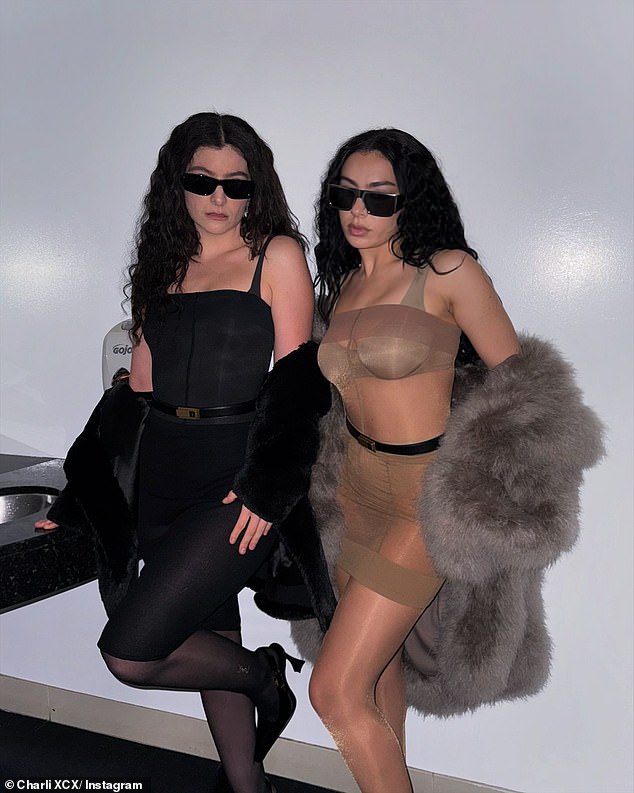 Charli XCX and Lorde Are Double Trouble As They Match Their Brat Tour Outfits