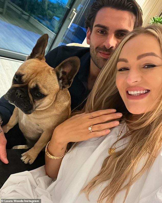 She is now engaged to former Love Island star Adam Collard and is expecting her first child.