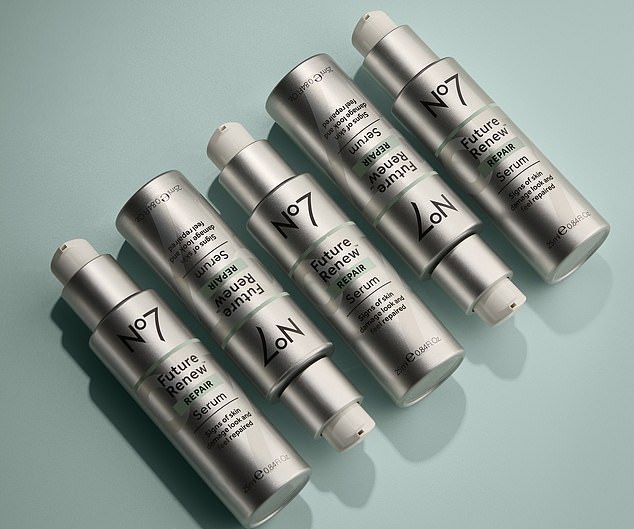 Flying off the shelves: Future Renew serum sells a tube every two seconds in the UK, racked up thousands of five-star reviews and now Australians are equally impressed.