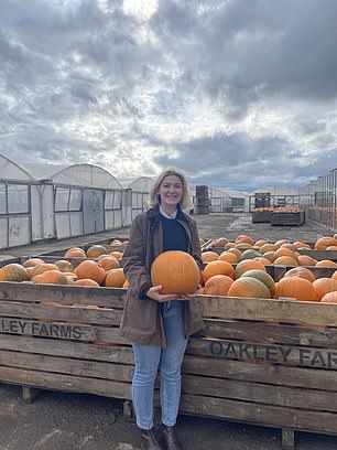 Buying director Lucy Moss buys millions of pumpkins for Tesco every year