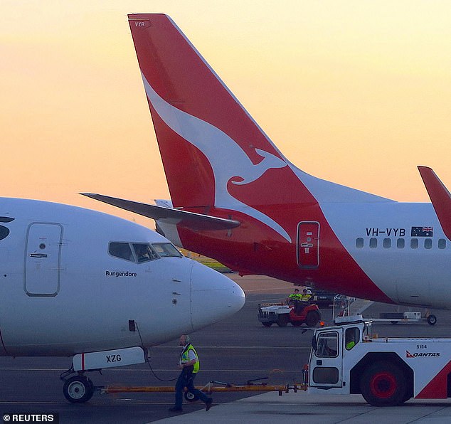 Upon landing, a cabin crew member was taken to hospital as 