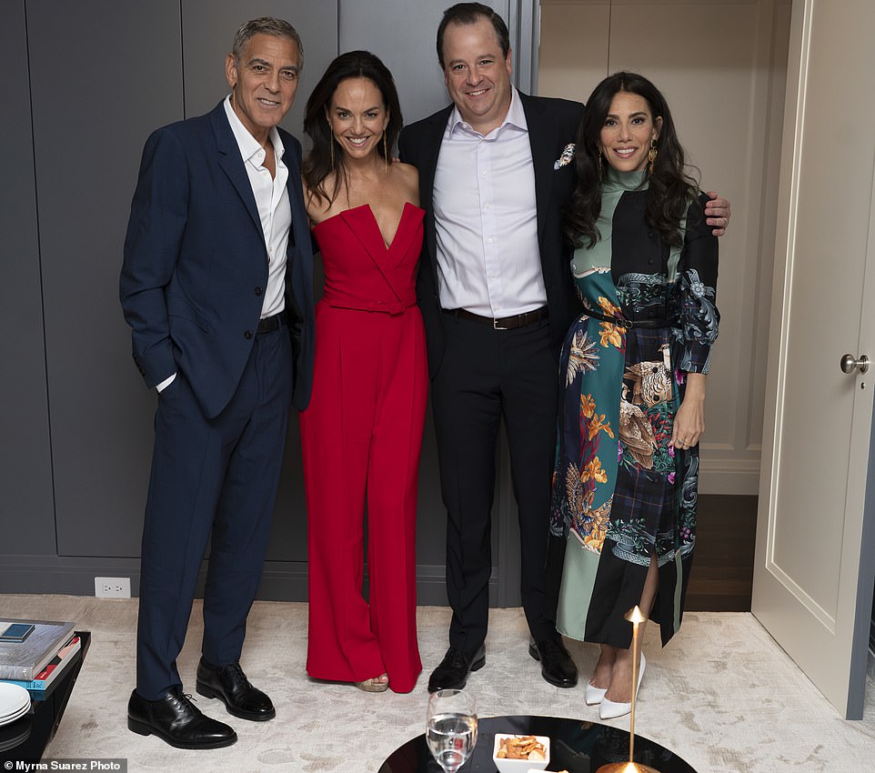 1727889508 92 A look inside George Clooneys exclusive VIP dinner in New