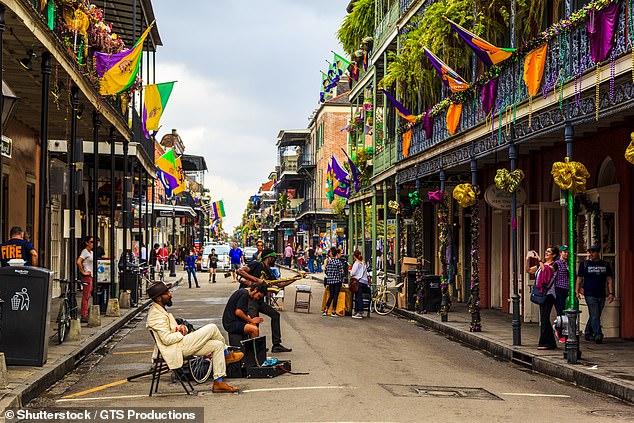 The capital of Louisiana, New Orleans, 