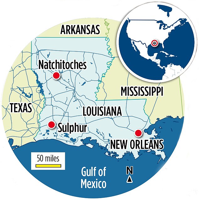 Spanning 450 miles, the 'Gas Station Eats' trail winds its way through an area of ​​Louisiana once known as No Man's Land.