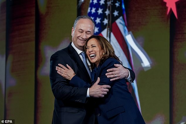 The explosive allegation that Kamala Harris' husband once slapped an ex-girlfriend so hard that she turned around has been met with complete silence from the Harris campaign.