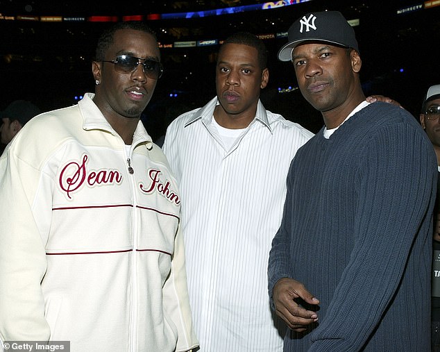 In the early 2000s, Washington and Diddy were seen together on several occasions, including the 2001 Essence Awards, former President Barack Obama's first inauguration in 2009, and two NBA games; seen in 2004 at the 2004 NBA All-Star Game in Los Angeles