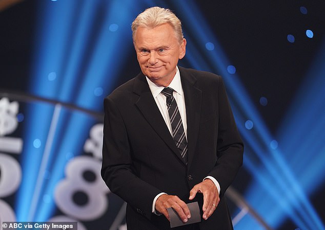 'He said, "You know, we'll find a discreet way to edit it. I don't know how, but we will do it."' Tavaris said of host Pat Sajak; (pictured in 2023)