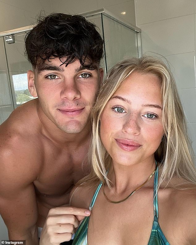 The Dolphins star and his partner (pictured together) have been a couple for years.