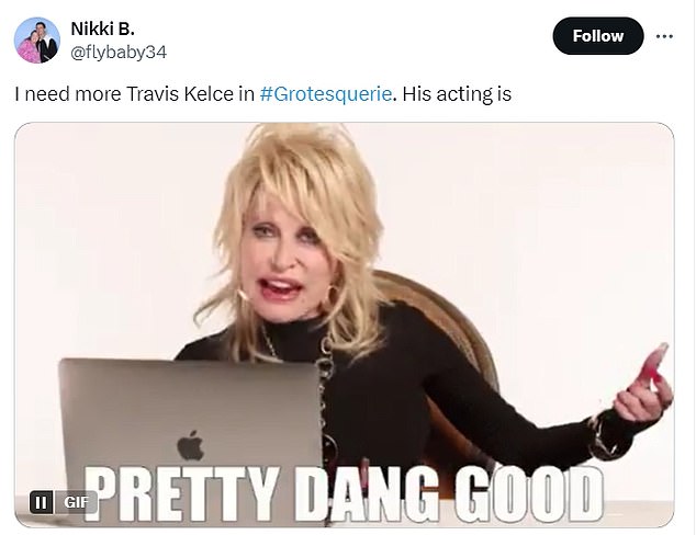 1727933617 804 Fans stunned by Travis Kelces acting debut in Grotesquerie as