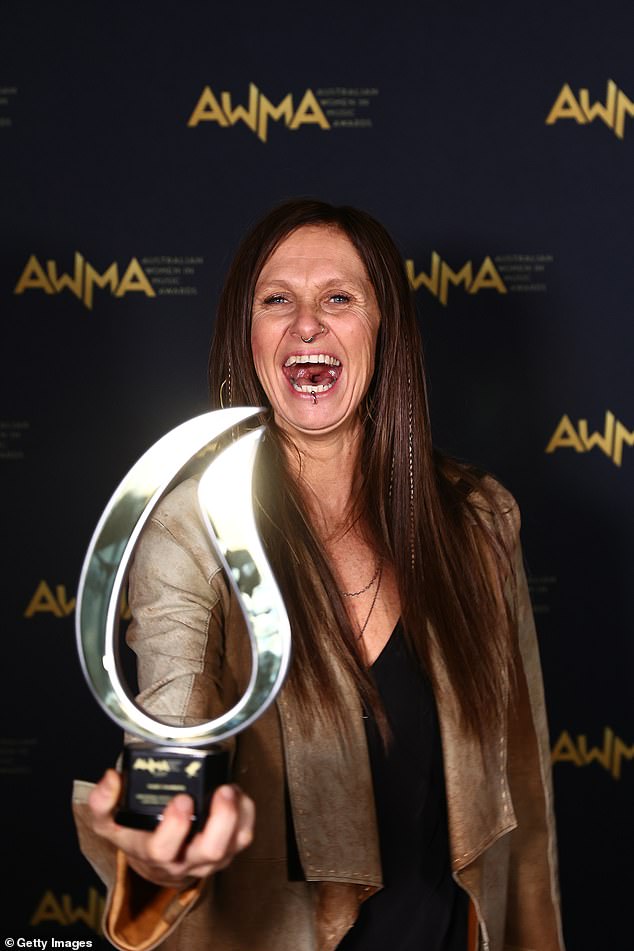 ARIA Award winner took home the Lifetime Achievement Award