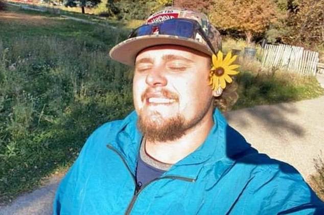 The Ada County Coroner's Office determined that Justin Friesner (pictured) was stabbed 16 times in the neck and chest, resulting in his death.