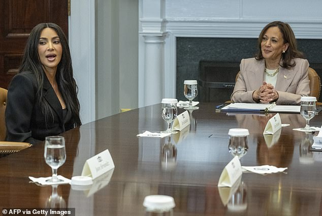 All's Fair will follow Kim playing the high-powered Los Angeles divorce attorney, who runs a successful all-female law firm; seen in 2024 with Vice President Kamala Harris