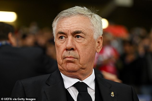 Madrid coach Carlo Ancelotti criticized his team's Champions League defeat against Lille