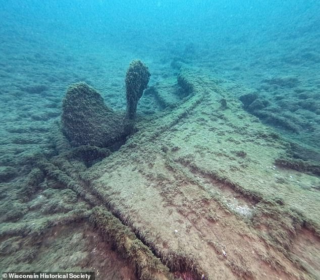 The images showed the ship's boiler, as well as its steam engine, giant propeller and hull.