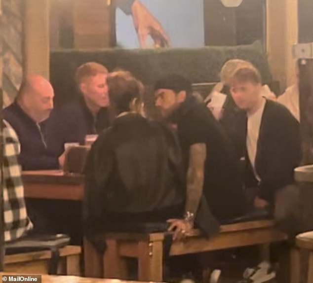 It comes after Maura and Pete Wicks were spotted putting on a very flirtatious display, while enjoying a drink with their Strictly pals at The Ship in Wandsworth.