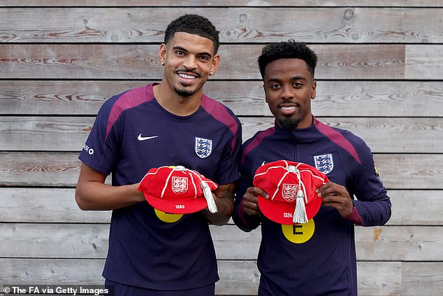 Carsley handed Morgan Gibbs-White (left) and Angel Gomes (right) their senior debuts last month.