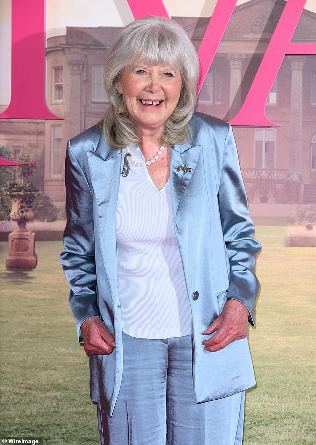 Dame Jilly Cooper attends the UK special screening of "Rivals" at the Ham Yard Hotel in September