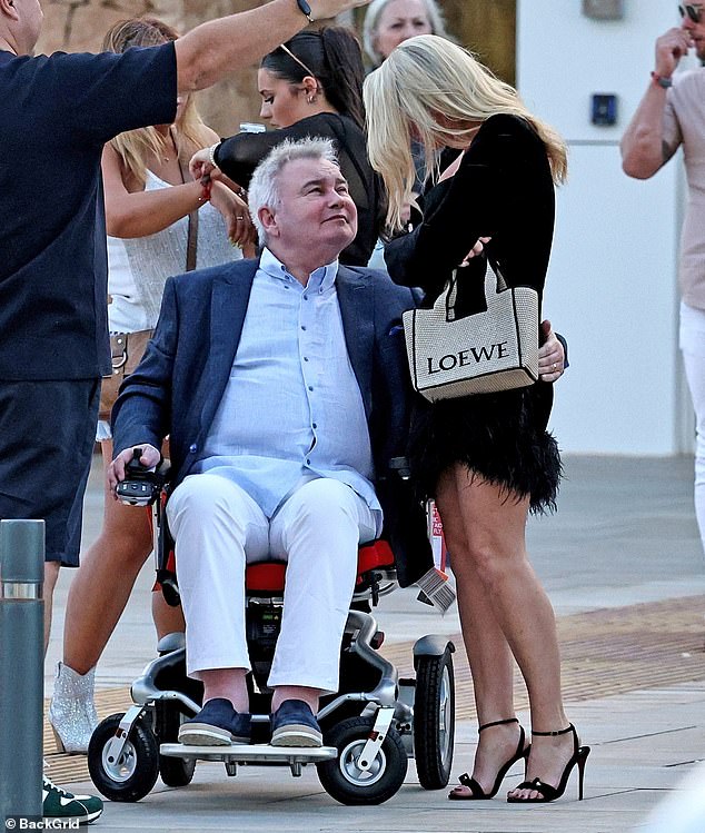 Eamonn is now in a new relationship with Katie Alexander, 42 (pictured together earlier this month)