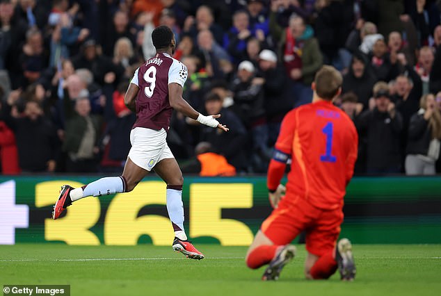 The Colombian striker came off the bench to score the winning goal for Aston Villa on Wednesday.