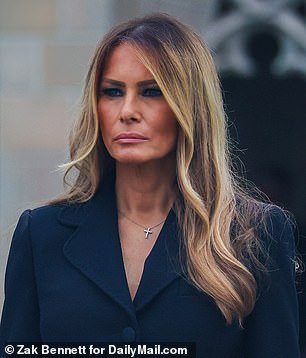 Melania Trump photographed in January 2023