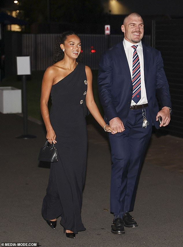 Angus Crichton and his new partner Chloe Esegbona