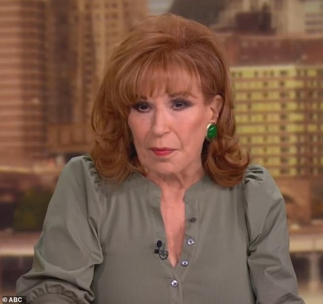 Joy Behar told Sunny she disagreed with her opinion, but called Melania's next book a 