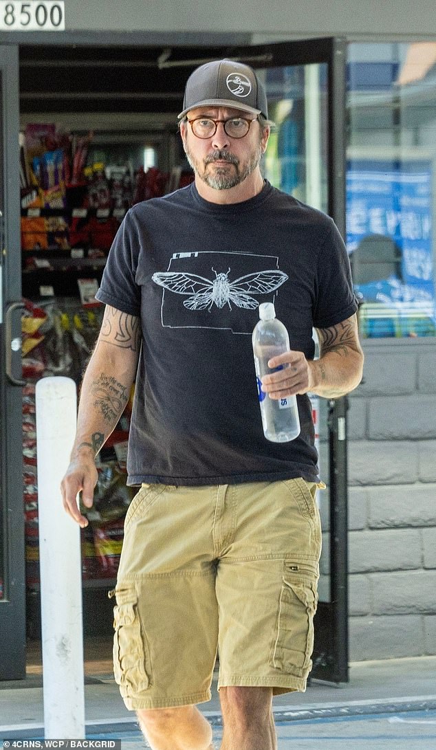 On Tuesday, Grohl, 55, was spotted without his wedding ring during a solo outing in Encino, nearly a month after he first revealed his affair.