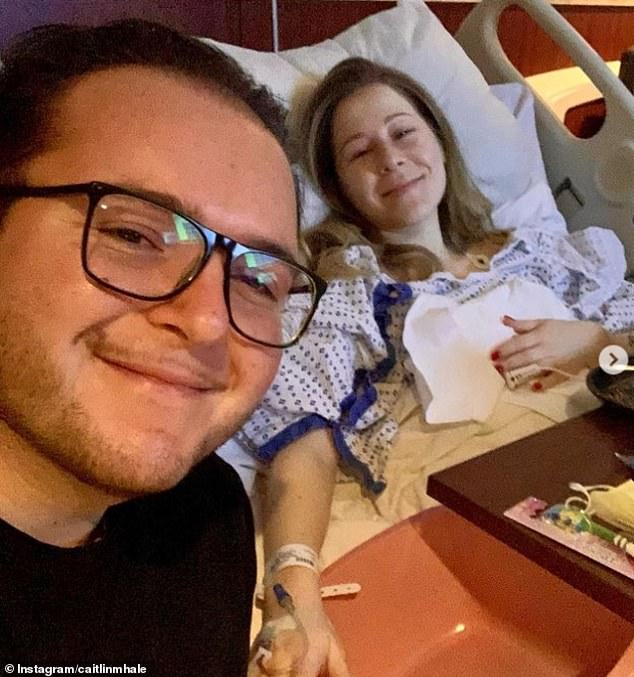 In March 2021, Caitlin shared a post thanking her boyfriend for helping her during her recovery from endometriosis surgery.