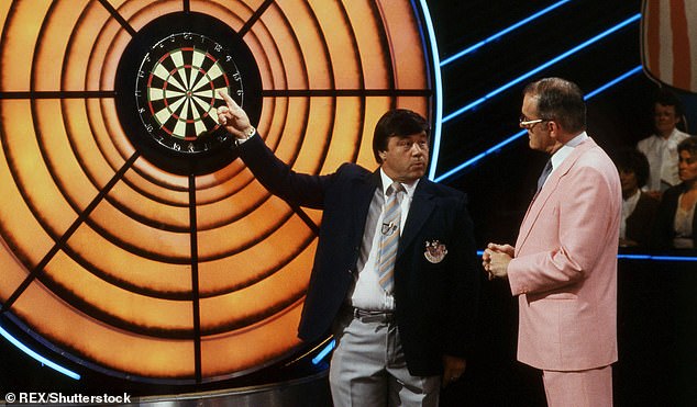 The British game show saw contestants compete in dart games and contests to win cash and prizes and featured an animated anthropomorphic bull called Bully as a mascot.