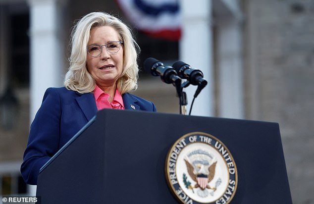 Former Republican Representative Liz Cheney called former President Donald Trump a 