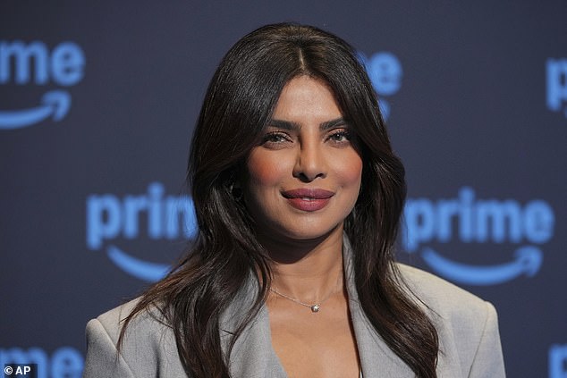 Priyanka Chopra Jonas, star of Citadel S2, poses during Prime Video Presents Trailblazers