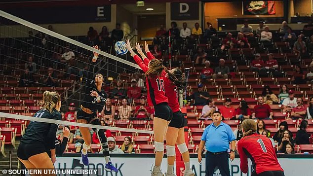 Southern Utah University women's volleyball was the first team to withdraw from a match