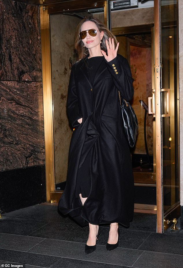 Jolie has been spotted several times in recent days at events in New York City, including a star-studded party at her Atelier Jolie store on Wednesday.