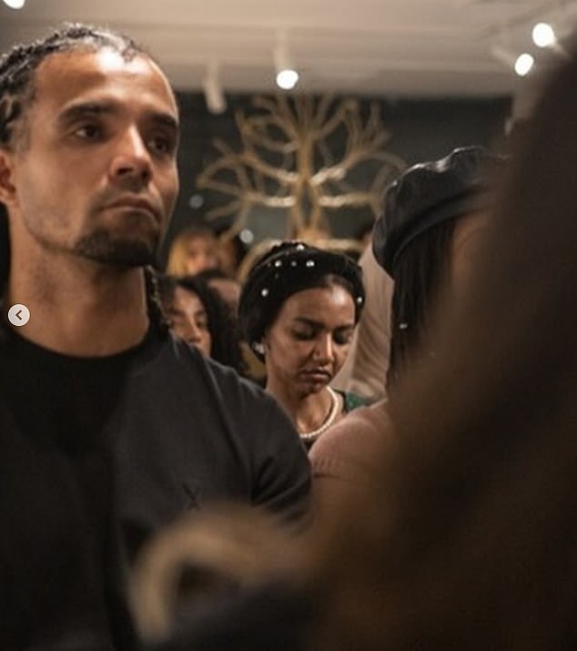 British rapper Akala, who Jolie recently made Instagram official, made an appearance at the Academy Award winner's store.