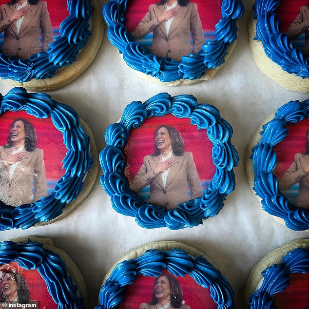 The baker saw this happen in the past when she was the target of a series of cookies for LGBTQ Pride Month.