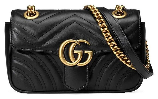 NSW Fair Trading has confirmed that more than 1,000 complaints against Cosette have been dismissed, including claims they sold "super false" Gucci bags (pictured)