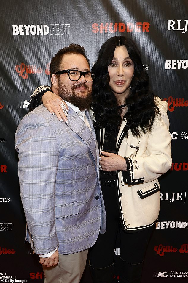 Chaz is Cher's only child with her late ex-husband Sonny Bono