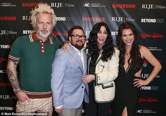 Cher and Chaz Spotted With Director Spider One and Little Bites Star Krsy Fox