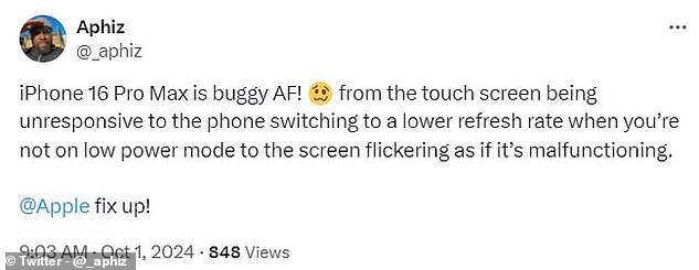 Since the release of iOS 18, several iPhone 16 customers have reported that their phone screens frequently become unresponsive.