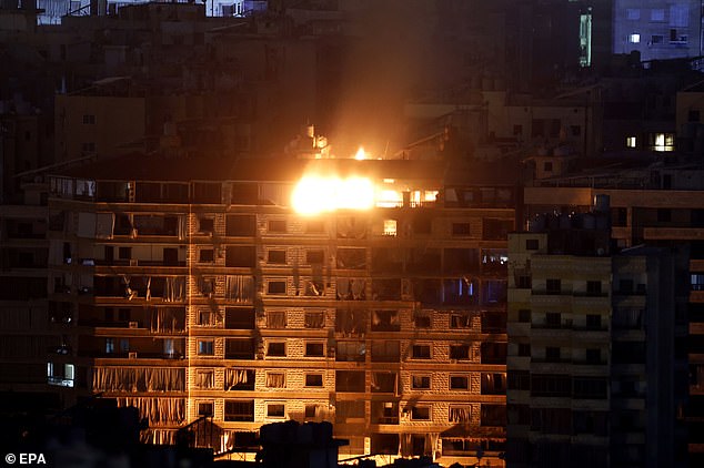 This follows a new wave of fighting that saw more Israeli airstrikes against Beirut in Lebanon overnight, ahead of a feared IDF counterattack against Iran.