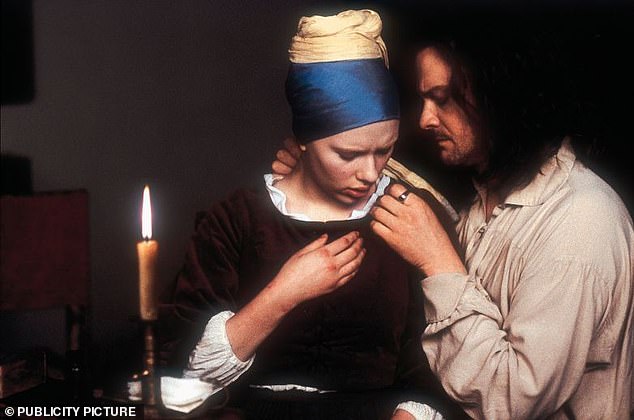 The mystery of 'Girl with a Pearl Earring' has spawned adaptations ranging from books and plays to a film starring Scarlett Johansson (left) and Colin Firth (right).