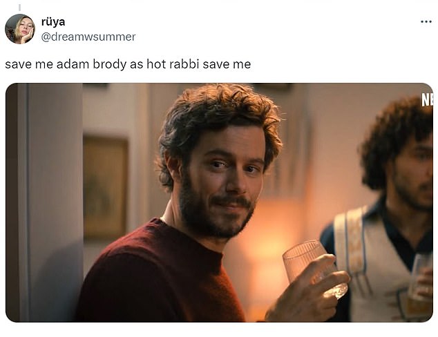 Fans have flocked to social media to praise Adam Brody's middle-aged sex appeal, intelligence and vulnerability.