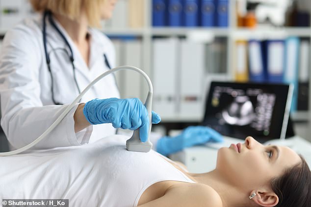 About four in five patients will have surgery to remove the cancer or the entire breast (file image)