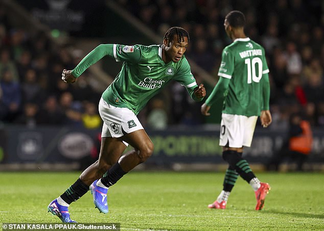 Gray's arrival comes after Plymouth striker Muhamed Tijani was ruled out until January through injury.