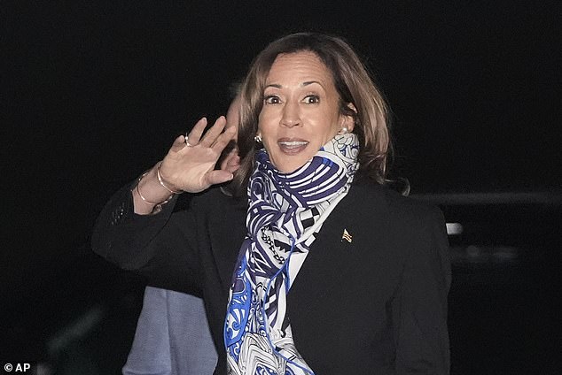 Vice President Kamala Harris was also in Michigan on Thursday.