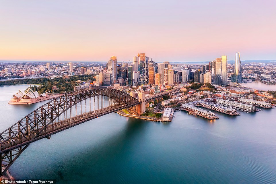 In Sydney, the tourist basket of basic products emptied the wallet of £164.92