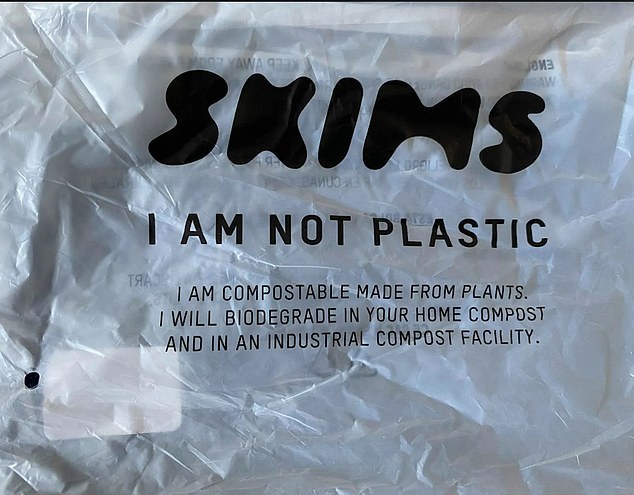 In 2022, SKIMS was exposed for greenwashing after the company falsely labeled its packaging as plastic-free, compostable and made from plants.